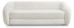 Бял шенилов сгъваем диван 228 cm Neyo – Bobochic Paris