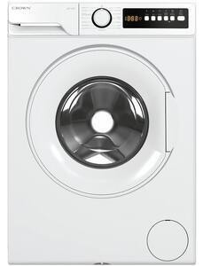 Перална машина Crown LW 1270T, клас D, 7 кг. капацитет, 1200 оборота в минута, 15 програми, свободностояща, 60 cm ширина, бяла