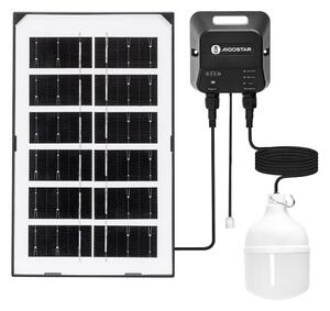 Aigostar - LED Соларен полилей LED/35W/12V 3000 mAh 6500K Ø 10 см