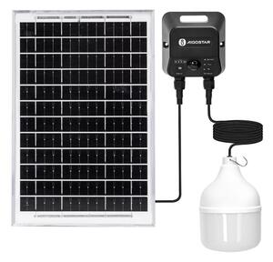 Aigostar - LED Соларен полилей със сензор LED/70W/12V 6000 mAh 6500K Ø 12 см