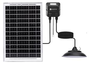 Aigostar - LED Соларен полилей LED/70W/12V 6000 mAh 6500K Ø 23,5 см