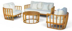 Градински мебели от акациева дървесина Kyoto Coffee 4 Garden Point