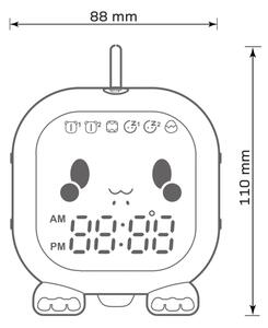 LED RGBW Димируем детски нощ малка лампа с будилник FILIP LED/1,5W/5V 1500 mAh