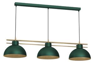 Пендел ESTATE 3xE27/15W/230V зелен