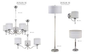 Jupiter 1528 - JU K H - Стенна лампа JULIA II E27/60W