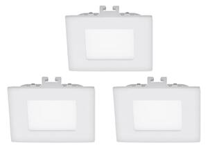 Eglo 94733 - Комплект 3x LED Осветление за окачен таван FUEVA 1 1xLED/2,7W/230V