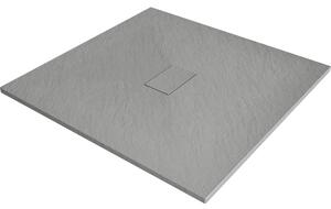 Mexen Hugo Квадратен душ поддушник SMC 100 x 100 см, сив - 42611010