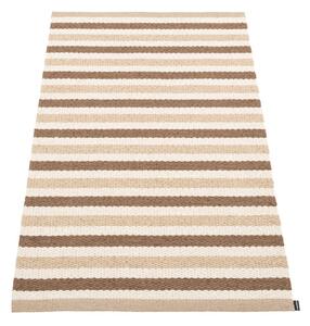 Бежов килим за открито и закрито 70x120 cm Teo Brown – Pappelina