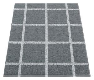 Антрацитен килим за открито и закрито 70x100 cm Ada Granit – Pappelina