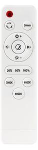 LED Димируем плафон LED/30W/230V 3000-6500K Ø 30 см черен + д.у