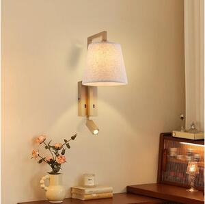 Brilagi - LED Аплик RAYA 1xE14/40W/230V + LED/3W лен/бежов