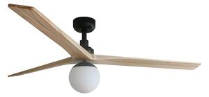 FARO 34282WT-11L-Str. вентилатор KLIML 1xE27/15W/230V бор/черен пр.150см WT+DO