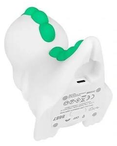 LED RGB димируема презареждаема детска нощна лампа LED/2,5W/5V 3000K 1200 mAh динозавър