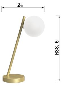 ONLI - Настолна лампа PALOMA 1xG9/10W/230V 38,5 см златист