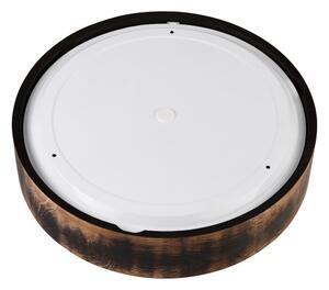 Окачено осветително тяло за баня OAK SMOKY 3xE27/15W/230V IP54, 37,5 см, дъб/каф