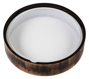 Окачено осветително тяло за баня OAK SMOKY 3xE27/15W/230V IP54, 37,5 см, дъб/каф