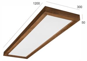 Brilagi -LED Осветително тяло за баня WOODY FRAME LED/40W/230V 120x30 IP44 дъб/череша