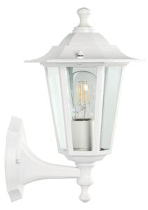 EGLO 22463 - Екстериорен аплик LATERNA 5 1xE27/60W бял