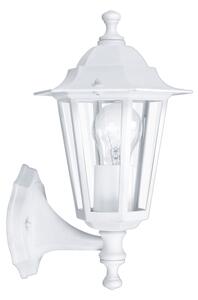 EGLO 22463 - Екстериорен аплик LATERNA 5 1xE27/60W бял