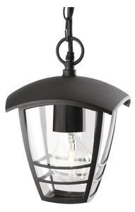 Philips 15386/30/16 - Екстериорен висящ полилей MYGARDEN CREEK 1xE27/60W/230V черен IP44