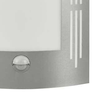 EGLO 88144 - със сензор Екстериорна Стенна лампа CITY 1xE27/15W/230V IP44