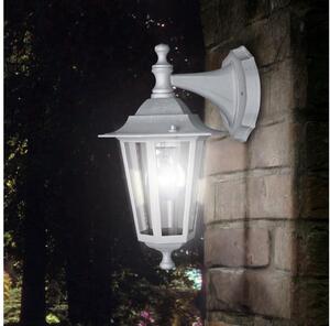 EGLO 22462 - Екстериорен аплик LATERNA 5 1xE27/60W/230V IP44 бял