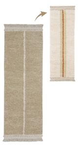 Бежова памучна пътека 80x230 cm Duetto Sage – Lorena Canals