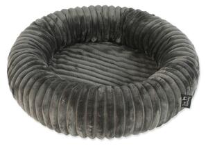 Тъмносиво легло за домашни любимци ø 40 cm Dog Fantasy Stripe – Plaček Pet Products