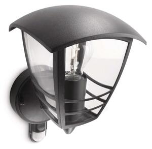 Philips 15388/30/16 - Екстериорен аплик със сензор CREED 1xE27/60W IP44