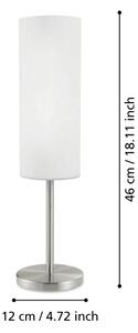EGLO 85981 - Настолна лампа TROY 3 1xE27/60W