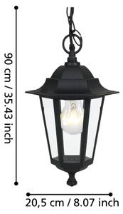 EGLO 22471 - Екстериорна лампа LATERNA 4 1xE27/60W