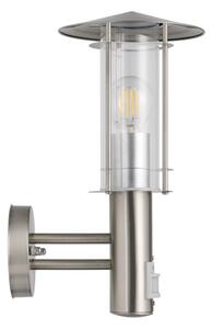 EGLO 30185 - Екстериорен аплик със сензор LISIO 1xE27/60W/230V IP44
