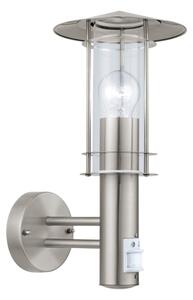 EGLO 30185 - Екстериорен аплик със сензор LISIO 1xE27/60W/230V IP44
