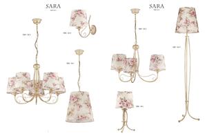JUPITER 1283-SA3 - Висящи лампи SARA 3xE27/60W