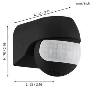 Eglo 96454 - Екстериорен сензор DETECT ME 1 IP44