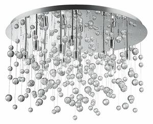 Ideal Lux - LED таванно осветително тяло NEVE 12xG9/3W/230V, диаметър 63 см, лъскав хром