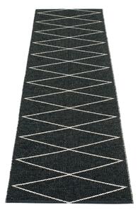 Черна пътека за открито и закрито 70x240 cm Max Black – Pappelina