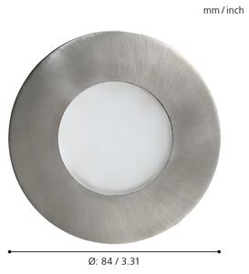 Eglo 94092 - LED вградено таванно осветително тяло за баня MARGO 1xGU10/5W/230V IP65