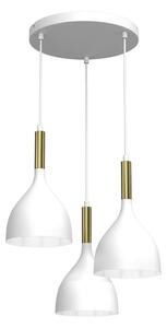 Пендел NOAK 3xE27/15W/230V бял/златист