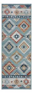 Синя външна пътека 80x230 cm Avery Blue – Flair Rugs
