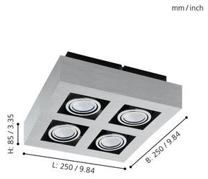 Eglo 91355 - LED Спот LOKE 1 4xGU10-LED/5W/230V
