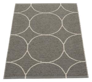 Тъмносив килим за открито и закрито 70x100 cm Boo Charcoal Linen – Pappelina