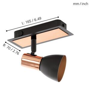 Eglo 94584 - LED Точково осветително тяло BARNHAM 1xGU10/3,3W/230V
