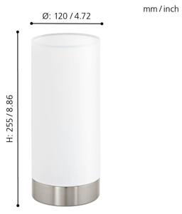 Eglo 95118 - Димируема настолна лампа PASTERI 1xE27/40W/230V