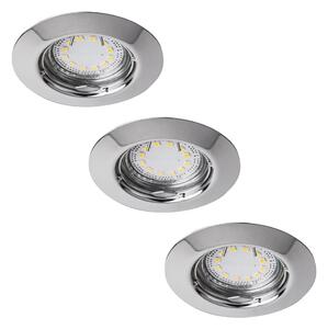 Rabalux 1047 - Комплект от 3 вградени LED осветителни тела LITE 3xGU10-LED/3W/230V