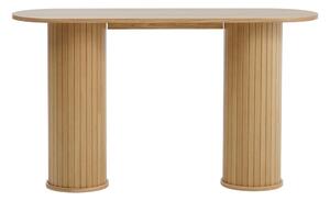 Конзолна маса в естествен цвят 40x130 cm Nola – Unique Furniture