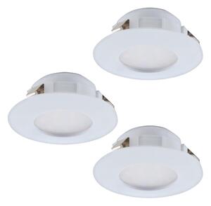Eglo 95821-КОМПЛЕКТ 3x LED вградено таванно осветително тяло за баня PINEDA LED/4,9W/230V IP44