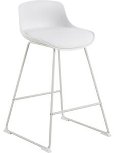 Бял бар стол (височина на седалката 66 cm) Tina – Actona