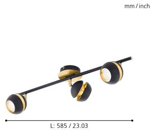 Eglo 95484 - LED Точково осветително тяло NOCITO 3xGU10-LED/4W/230V