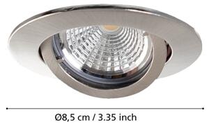 Eglo 95359 - Комплект 3x LED вградени осветителни тела TEDO 3xGU10-LED/5W/230V